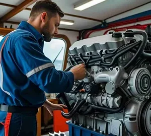 تصفية ماكينة 4 سلندر بدون فك الثلاجة
